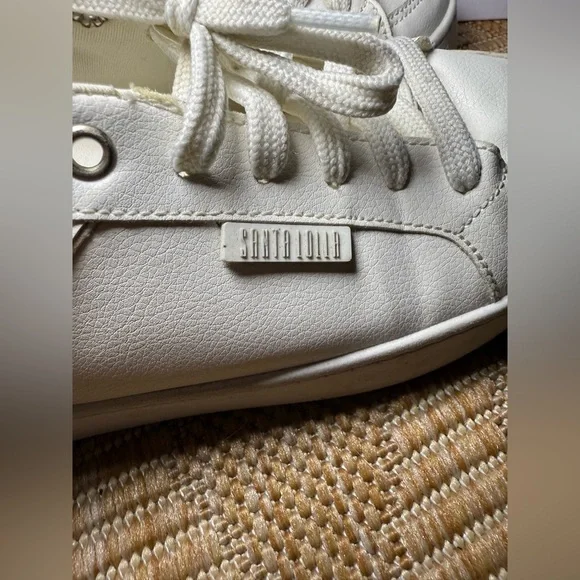 Santa Lolla Floater Lux White Sneakers,Tennis Shoes,Women's Size US 7 - Picture 3 of 11